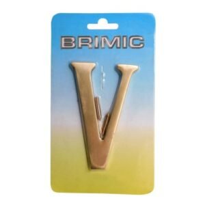 BL LETRA LATON V LTR01 100mm LP*