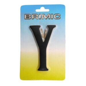 BL LETRA LATON Y LTR01 100mm NE*