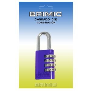 BL CANDADO COMBINACION CN08 30mm MORADO