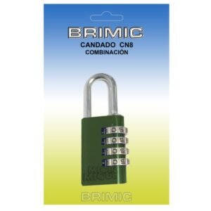 BL CANDADO COMBINACION CN08 40mm VERDE