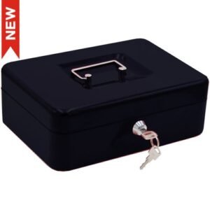 CAJA CAUDALES CFC09 250x180x90mm NEGRO