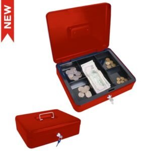CAJA CAUDALES CFC09 300x240x90mm ROJO
