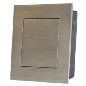 TIRADOR EMBUTIR CUADRADO C/M TE09 80x80mm IN*