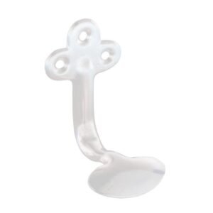 PERCHA TREBOL PER04 80x65mm BL