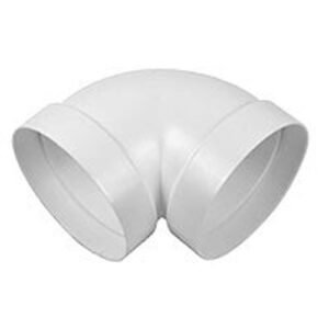 CODO 90º REDONDO VN09 150mm BL