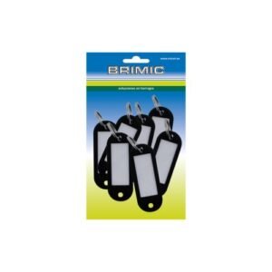 BL LLAVERO PORTAETIQUETAS PTQ02 NEGRO