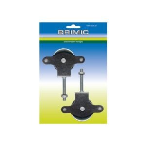 BL POLEA TENDER C/TUERCA POL01 40mm ZN