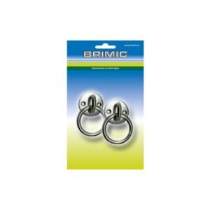 BL PLACA AMARRE REDONDA C/ANILLA AP09 33mm AISI316