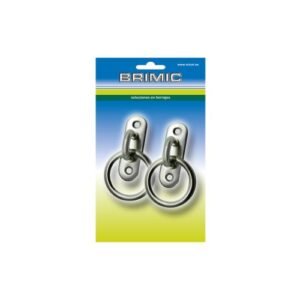 BL PLACA AMARRE OVAL C/ANILLA AP11 60x20mm AISI316