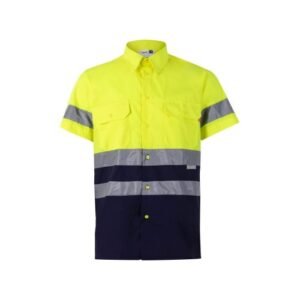 142 / CAMISA BICOLOR MC AV