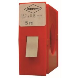 Rollo fleje calibrado 5 metros x 13 mm inox (en caja cuadrada)
