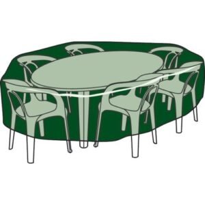 Funda Circular Cubre Mesas y Sillas en Poliéster 240 gr/m2 Ø 325 x 90 cm. | C2236