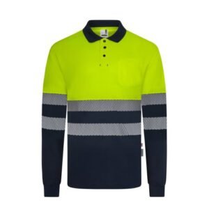 305535 / POLO GRS BICOLOR ML RS