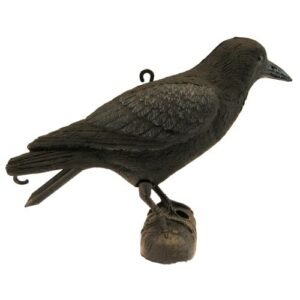 Animal decorativo para estanque - Cuervo - 25 cm.