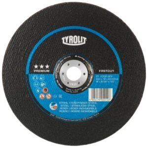 Tyrolit Discos de desbaste FASTCUT para acero y acero inoxidable 230 x 7 #27E 230x7x22,23 A30P-BFP