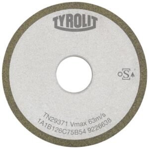 Tyrolit muelas de precisión #1A1 12x10x6 B126C75B54AL