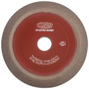 Tyrolit muelas de precisión #1V1 125x12x20 BL126-3-PD STARTEC-BASIC